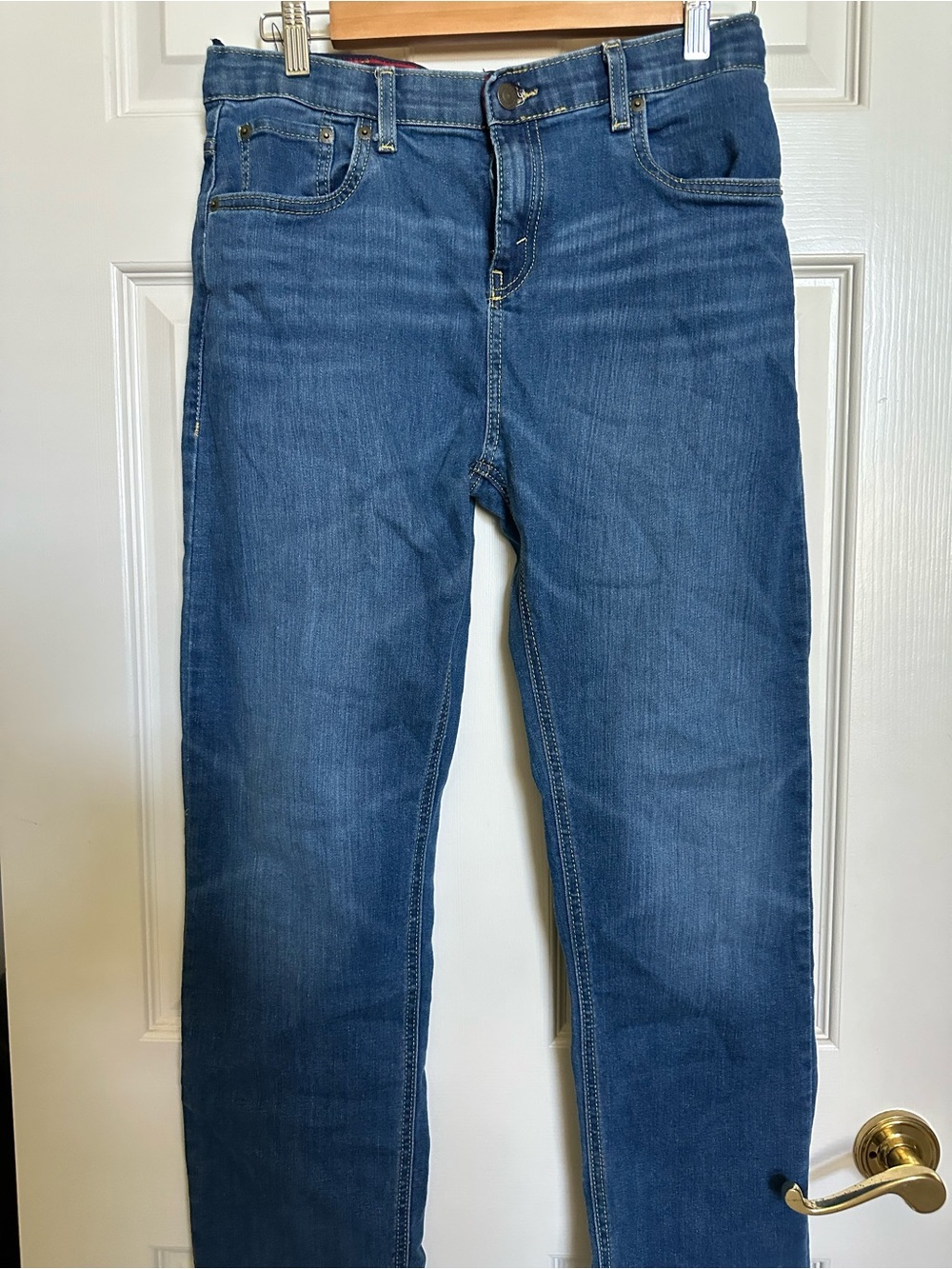 Levi's Boys Blue Straight-Leg Jeans